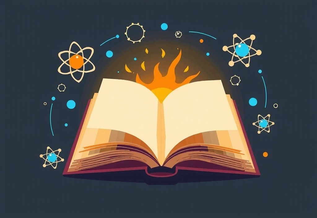 Otwarta książka symbolizująca wiedzę i naukę o zdrowiu